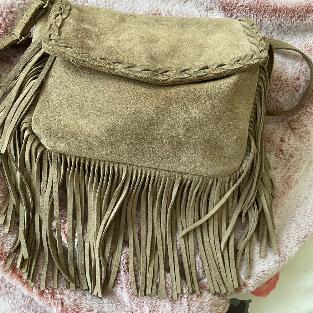 Urban Outfitters ecote suede fringe bag